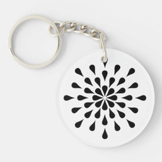 Porte-clefs Drops noirs