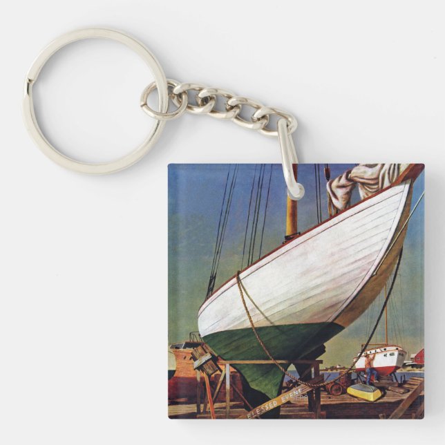 Porte-clefs Dry Dock par John Atherton (Devant)