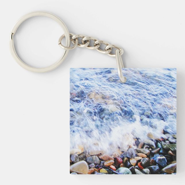 Porte-clefs Eau bleue (Devant)