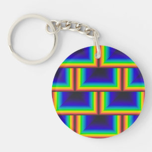 Porte-clefs Échelles carrés à spectre solaire