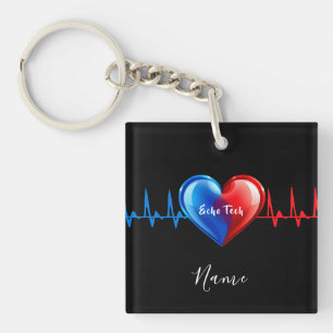 Porte-clefs Écho Tech - Sonographe cardiaque