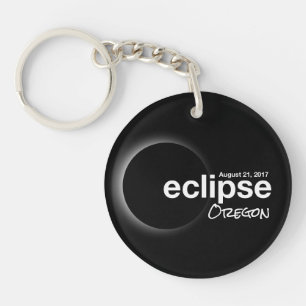 Porte-clefs Éclipse solaire totale 2017 - Oregon