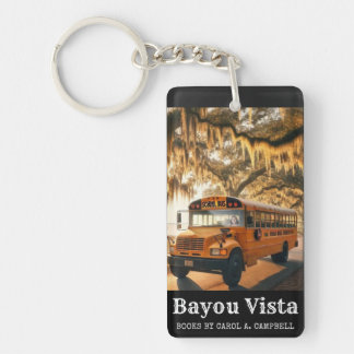 Porte-clefs École Bus Bayou Vista – Collection Southern Psycho