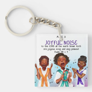 Porte-clefs Écriture de chanteurs afro-américains