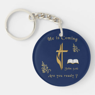Porte-clefs Écriture Jean 3:16