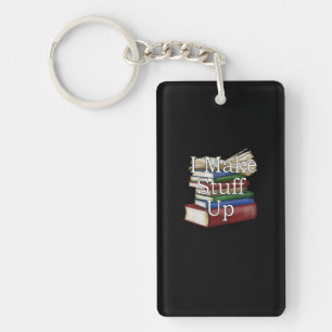 Porte-clefs Ecrivain Drôle Auteur Écrire I Écrire Livres