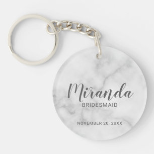 Porte-clefs Écrivain Personnalisé De Script Moderne