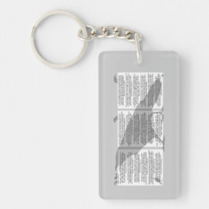 Porte-clefs Edgar Allan Poe Le Corbeau
