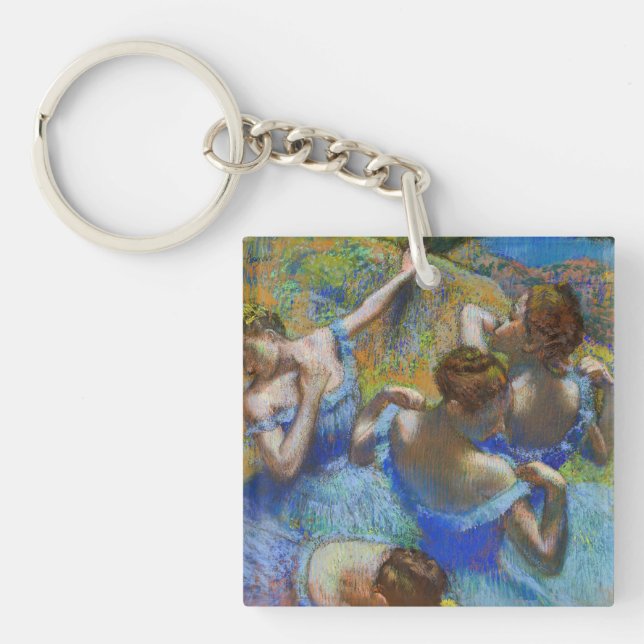 Porte-clefs Edgar Degas - Danseurs Bleus (Devant)