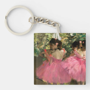 Porte-clefs Edgar Degas - Danseuses en rose