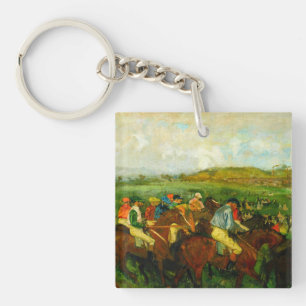 Porte-clefs Edgar Degas Équitation