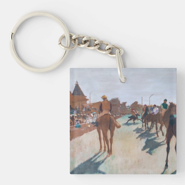 Porte-clefs Edgar Degas - Le Défilé (Devant)
