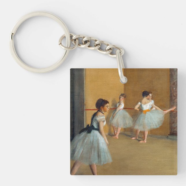Porte-clefs Edgar Degas Le Foyer de la Danse à l'Opéra (Devant)