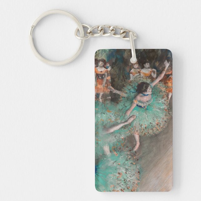 Porte-clefs Edgar Degas - Swaying Dancer / Danseuse en vert (Devant)