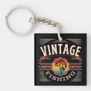PORTE-CLEFS ÉDITION LIMITÉE PÊCHE VINTAGE