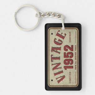 Porte-clefs Édition limitée vintage 1952 avec toutes les pièce