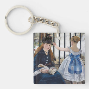 Porte-clefs Edouard Manet - La Gare