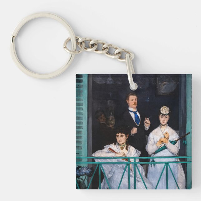 Porte-clefs Edouard Manet - Le Balcon / Le Balcon (Devant)
