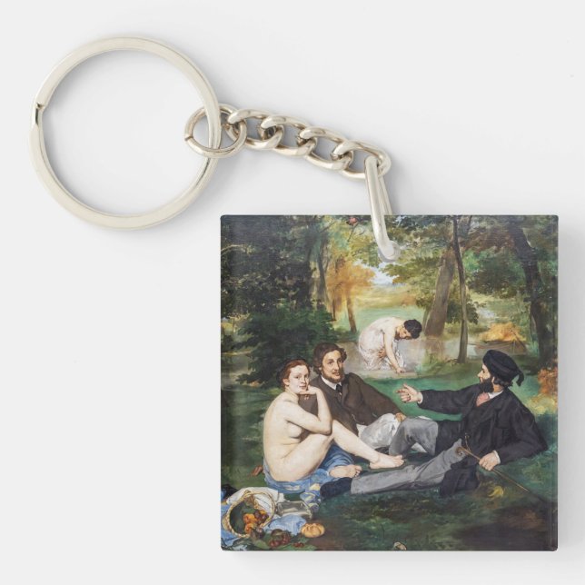 Porte-clefs Edouard Manet - Le Déjeuner sur l'Herbe (Devant)