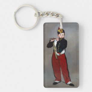 Porte-clefs Edouard Manet - Le Joueur de fifre / Jeune flûtist
