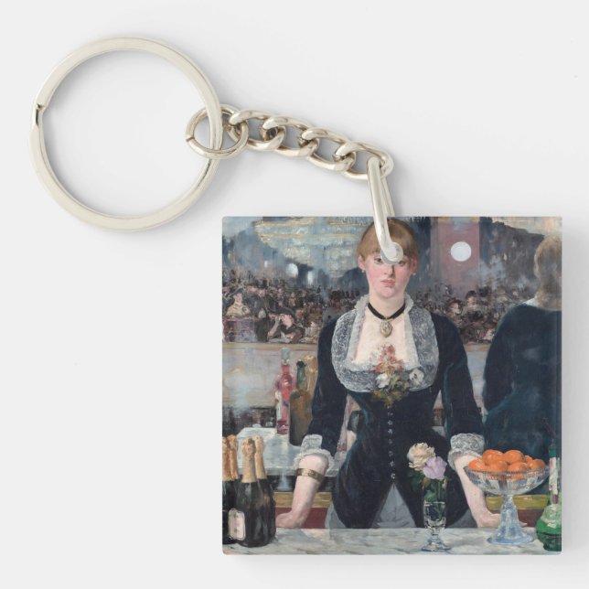 Porte-clefs Edouard Manet - Un bar aux Folies-Bergere (Devant)