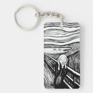 Porte-clefs Edvard Munch - La lithographie de cri