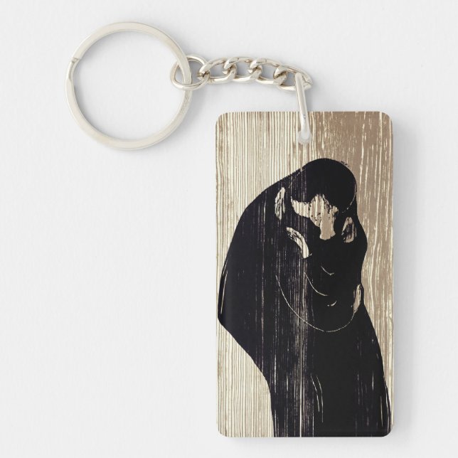 Porte-clefs Edvard Munch - Le Kiss IV (Devant)