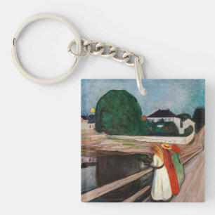 Porte-clefs Edvard Munch - Les filles sur le pont