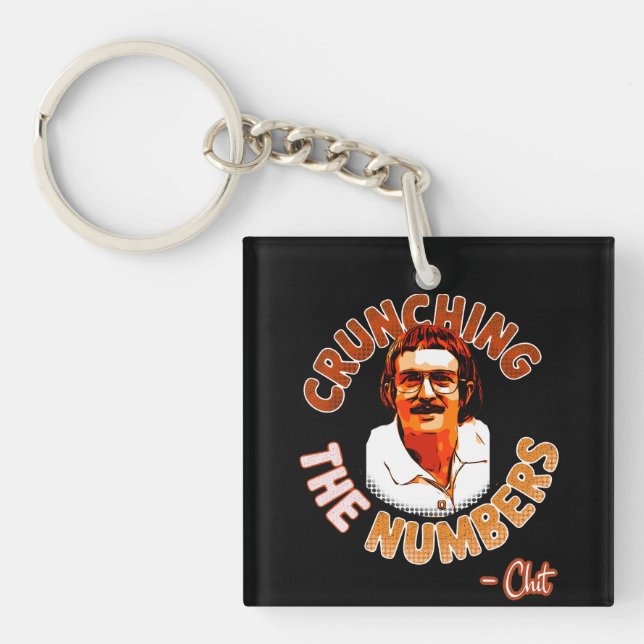 Porte-clefs Effacement des nombres (Devant)