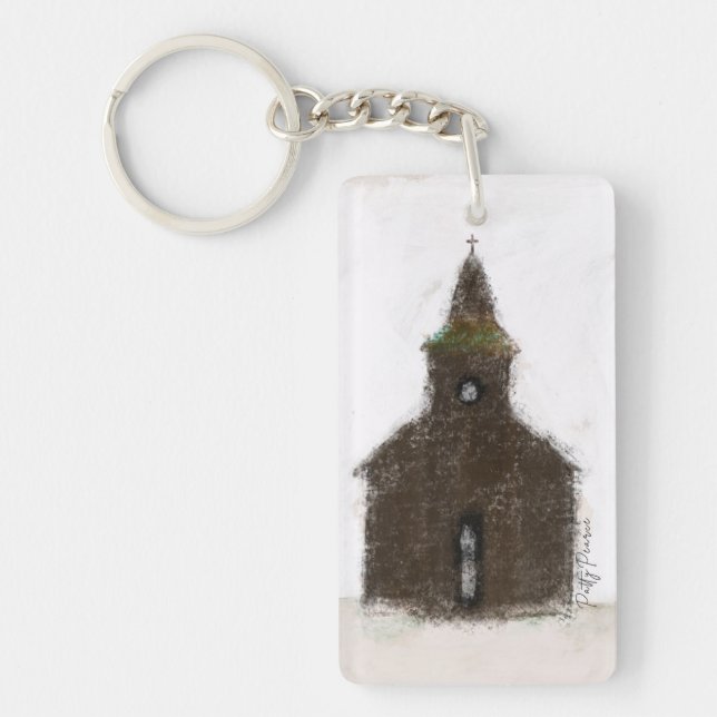 Porte-clefs Église (Devant)