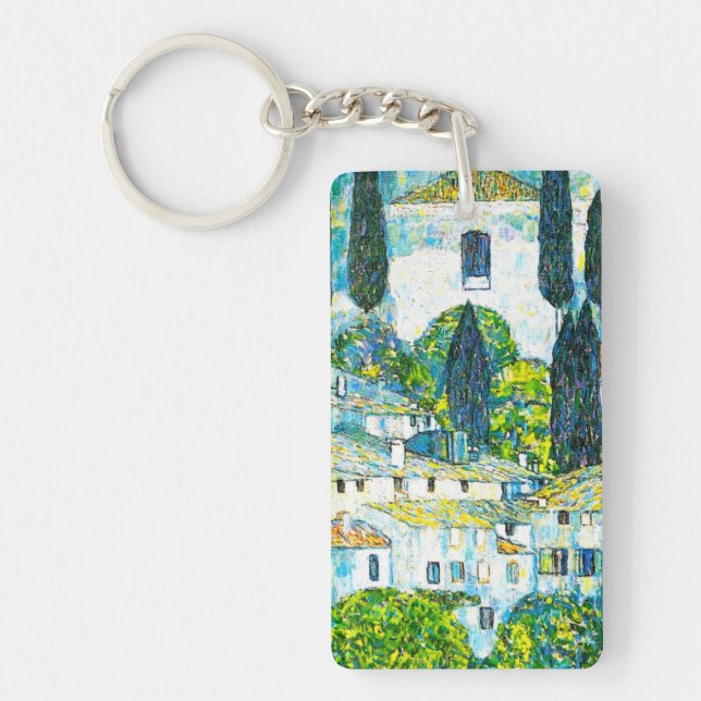 Porte-clefs Église à Cassone Gustav Klimt (Devant)