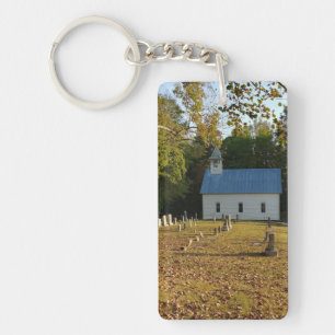 Porte-clefs Église historique et cimetière
