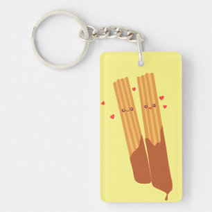 Porte-clefs Eglises espagnoles romantiques Sugary au chocolat