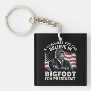 Porte-clefs Élection 2024 Vote Drôle Sasquatch USA