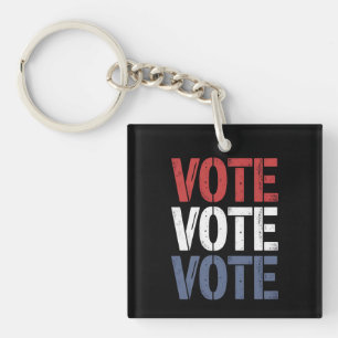 Porte-clefs Élection Vote Politique Vote Inscription électoral