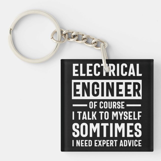 Porte-clefs Electrical engineer (Devant)