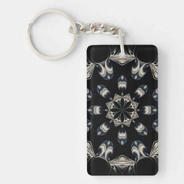 Porte-clefs Elégant Mandala (Devant)