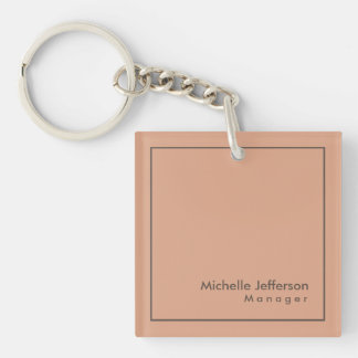 Porte-clefs Élégant minimaliste professionnel