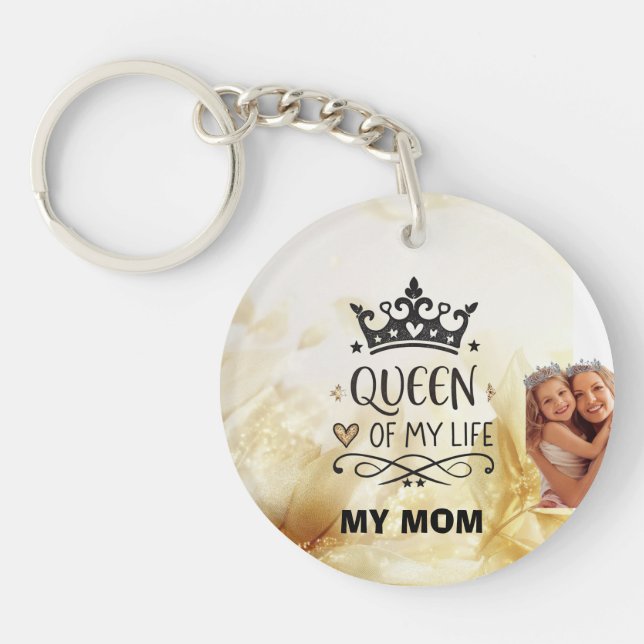 Porte-clefs Elegant Queen of my Life-my mom  (Devant)
