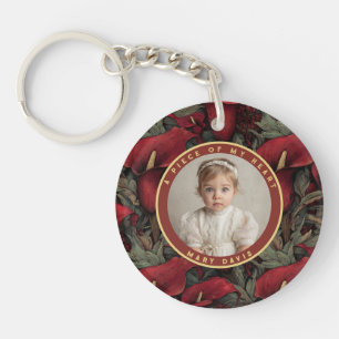 Porte-clefs Élégantes fleurs de lys pour un souvenir inoubliab