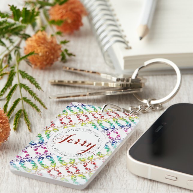 Porte-clefs élément de style baroque (Devant droit)