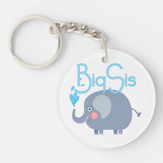 Porte-clefs Elephant Big Sis (Devant)