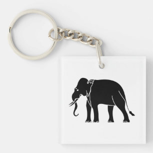 Porte-clefs Éléphant de Siamese