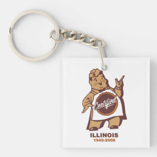 Porte-clefs Éleveurs certifiés de l'Illinois