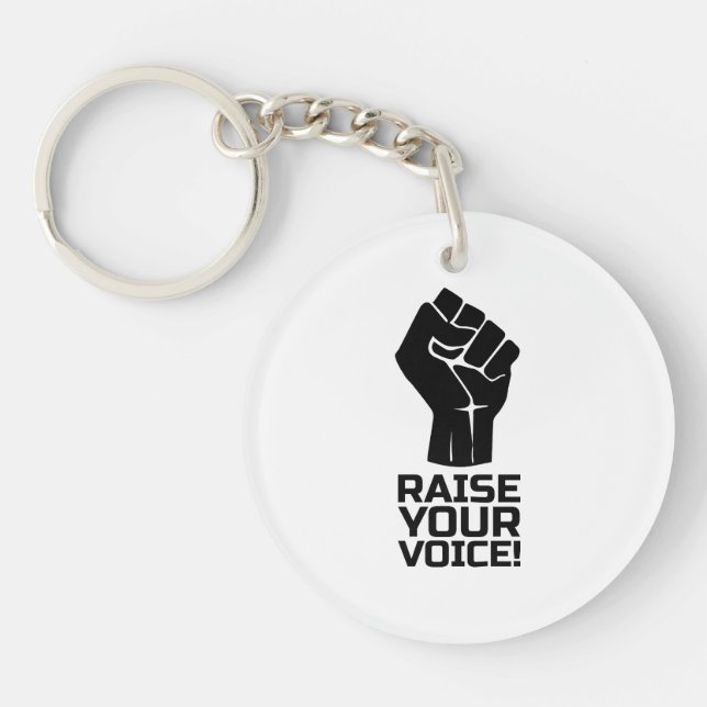 Porte-clefs Élevez Votre Voix 1 B (Devant)