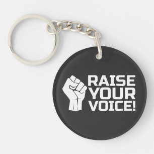 Porte-clefs Élevez Votre Voix 2 W