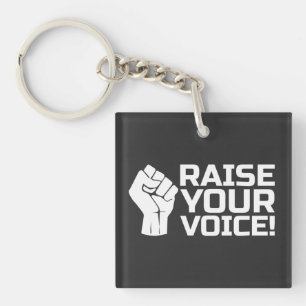 Porte-clefs Élevez Votre Voix 2 W