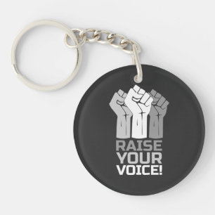 Porte-clefs Élevez votre voix 3 W