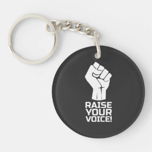Porte-clefs Élevez votre voix 5 w