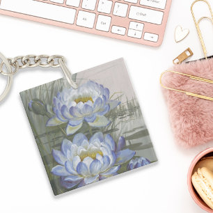 Porte-clefs Ellis Rowan Blue Cloud Eau Lily Fleurs Vintages